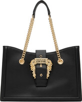 Thumbnail for your product : Versace Jeans Couture Black Faux-Leather Tote