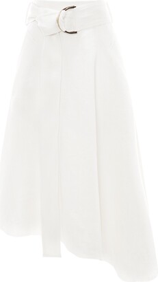 J.W.Anderson asymmetric D-ring mini skirt