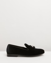 Thumbnail for your product : Double Oak Mills Jeremy Velvet Loafers