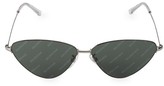 Thumbnail for your product : Balenciaga 61MM Triangle Logo Sunglasses