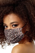 Thumbnail for your product : LOVE CHANGES Leopard Print Satin Adult Face Mask
