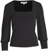Thumbnail for your product : 525 Square Neck 3/4 Sleeve Knit