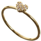 Thumbnail for your product : Orelia Tiny Heart Sparkle Ring