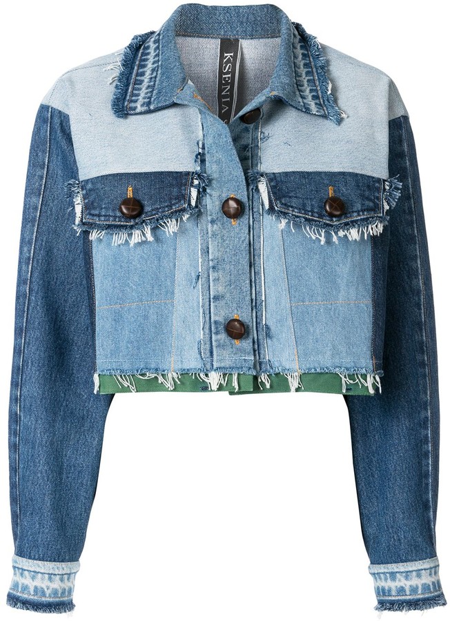 frayed edge jacket