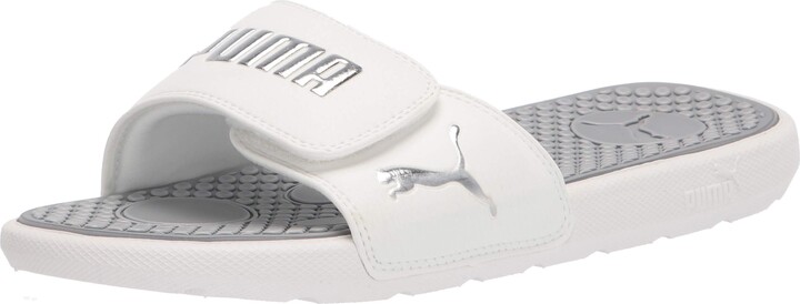 Puma Women's Silver Sandals | ShopStyle