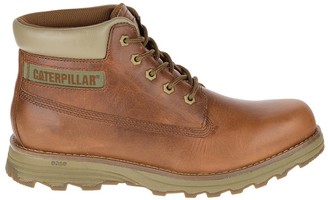 Caterpillar Founder Leather Lace-Up Ankle Boots