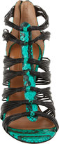 Thumbnail for your product : Aquazzura Snakeskin Xena Strappy Sandals