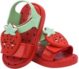 Thumbnail for your product : Mini Melissa Mini Jump Fruitland Sandals - Strawberry