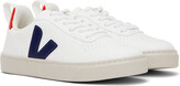 Thumbnail for your product : Veja Kids White & Navy Esplar Sneakers
