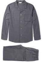 Thumbnail for your product : Derek Rose Ezra Plaid Cotton Pyjama Set