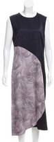 Thumbnail for your product : Dries Van Noten Sleeveless Satin Dress