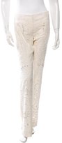 Thumbnail for your product : Roberto Cavalli Embroidered & Embellished Silk Pants