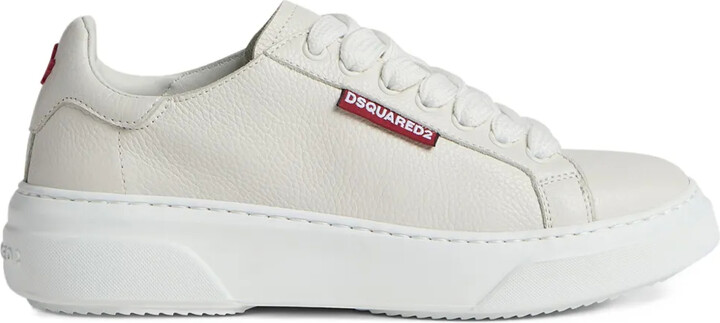 DSQUARED2 Logo-Embossed Lace-Up Sneakers