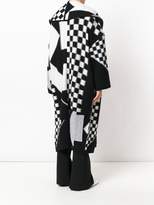 Thumbnail for your product : Stella McCartney Check Volume knitted coat