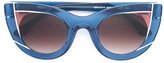 Thumbnail for your product : Thierry Lasry cat eye shaped sunglasses