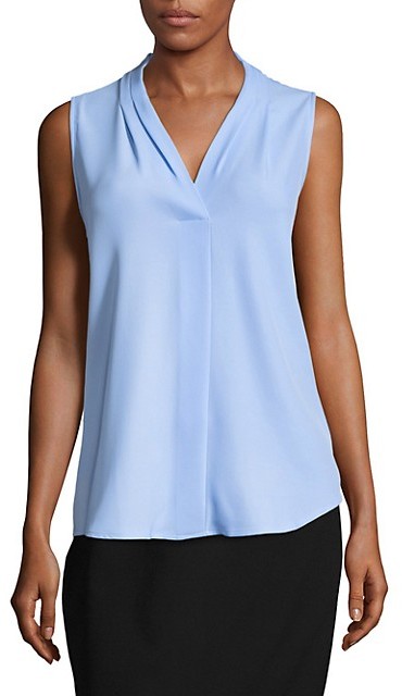 calvin klein v neck shell