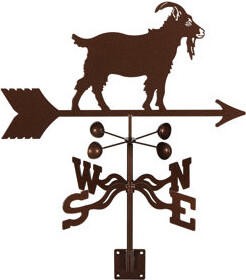 August Grove Azul Goat Weathervane