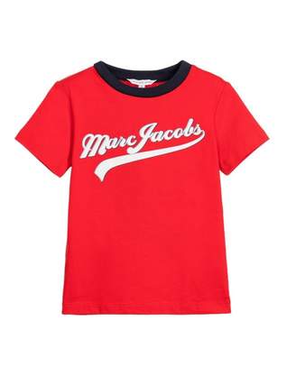 Little Marc Jacobs Logo Print T-shirt