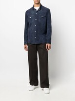 Thumbnail for your product : Salvatore Santoro suede Western shirt jacket