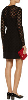 Thumbnail for your product : Valentino Layered Cotton-blend Guipure Lace And Crepe Mini Dress