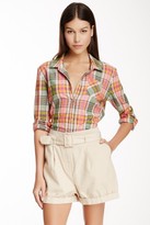 Thumbnail for your product : Elizabeth and James Madras Cohen Plaid Shirt