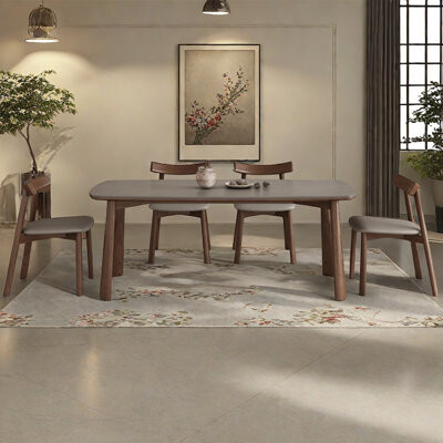 Animoe D Furniture Small apartment style dining table and chair