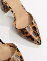 Thumbnail for your product : Raid RAID Katy patent leopard print heeled shoes