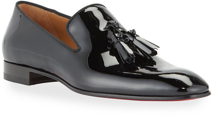Mens Black Patent Leather Loafer | Shop the world's largest collection of  fashion | ShopStyle