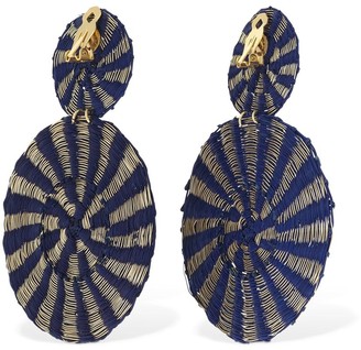 Mercedes Salazar Two Suns Clip-on Earrings