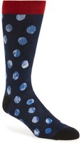 Thumbnail for your product : Men's Richer Poorer Meander Polka Dot Compression Socks