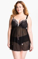 Thumbnail for your product : Elomi 'Betty' Babydoll (Plus Size)