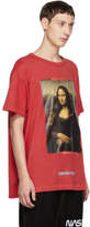 Thumbnail for your product : Off-White Off White SSENSE Exclusive Red Mona Lisa T-Shirt