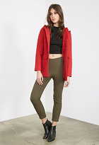 Thumbnail for your product : Forever 21 Hooded Toggle Coat