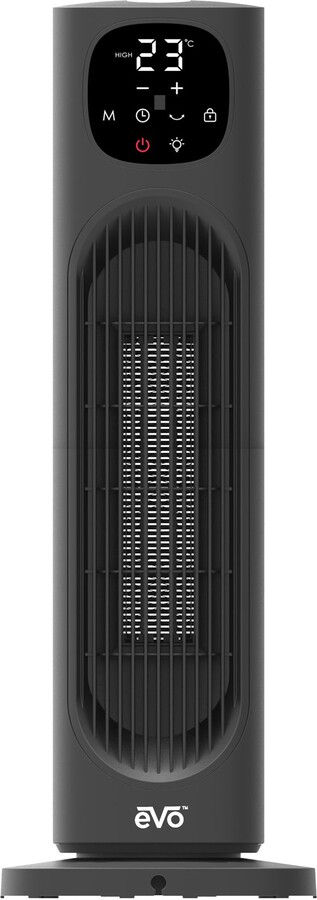 evo Digital Tower Ceramic Heater with Remote Co trol