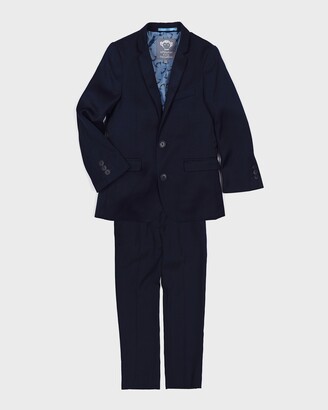 Appaman Boys' Two-Piece Mod Suit, Navy, Size 16