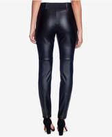 Thumbnail for your product : Catherine Malandrino Jude Embroidered Faux-Leather Pants