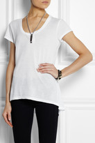 Thumbnail for your product : Splendid Cotton and modal-blend jersey T-shirt