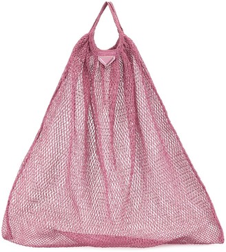 prada mesh bag