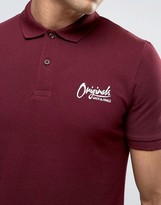 Thumbnail for your product : Jack and Jones Originals Polo Shirt with Chest Logo