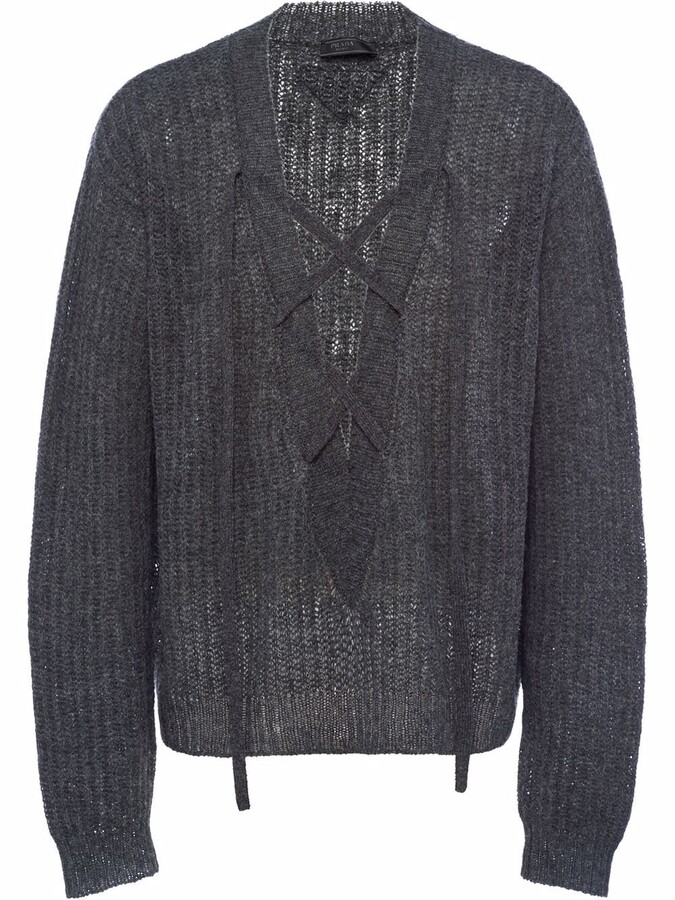 Prada Sweater Men | Shop the world's largest collection of fashion 