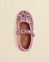 Thumbnail for your product : Toms Girls' Jaguar Print Mary Janes