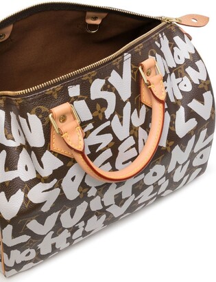 Louis Vuitton 2001 Pre-owned Monogram Graffiti Speedy 30 Handbag - Brown
