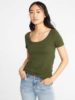 Thumbnail for your product : Old Navy Slim-Fit Scoop-Neck Tee for Women