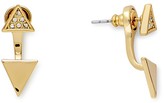 Thumbnail for your product : Rebecca Minkoff Double Triangle Front Back Earring