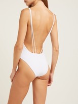 Thumbnail for your product : JADE SWIM Reel Low-back Swimsuit - White