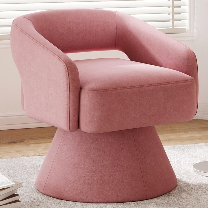 LINSY Swivel Barrel Chair
