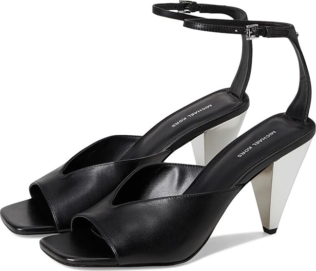 MICHAEL Michael Kors Electra Sandals Women's Dress Sandals Black : 7 M, Leather