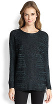 Thumbnail for your product : Lafayette 148 New York Cable-Detail Sweater