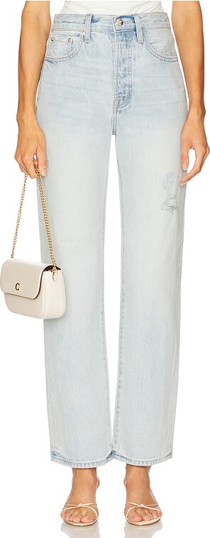 Pistola Denim Cassie High Rise Crop Straight Jeans