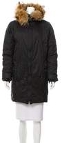 Thumbnail for your product : Helmut Lang Fur-Trimmed Puffer Coat
